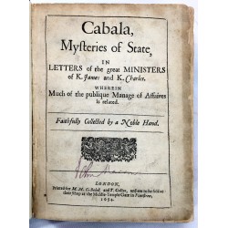 Cabala: Sive Scrinia Sacra